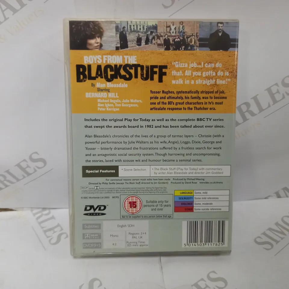 BBC BOYS FROM THE BLACKSTUFF 3 DISC BOXSET