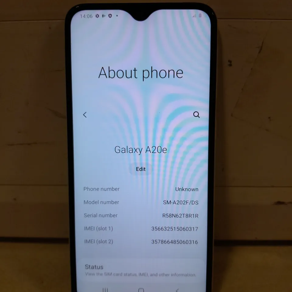 SAMSUNG GALAXY A20E MOBILE PHONE