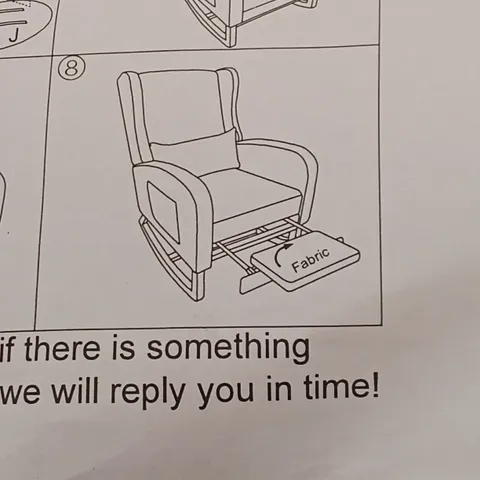 BOXED RECLINING CHAIR - GREY (1 BOX)