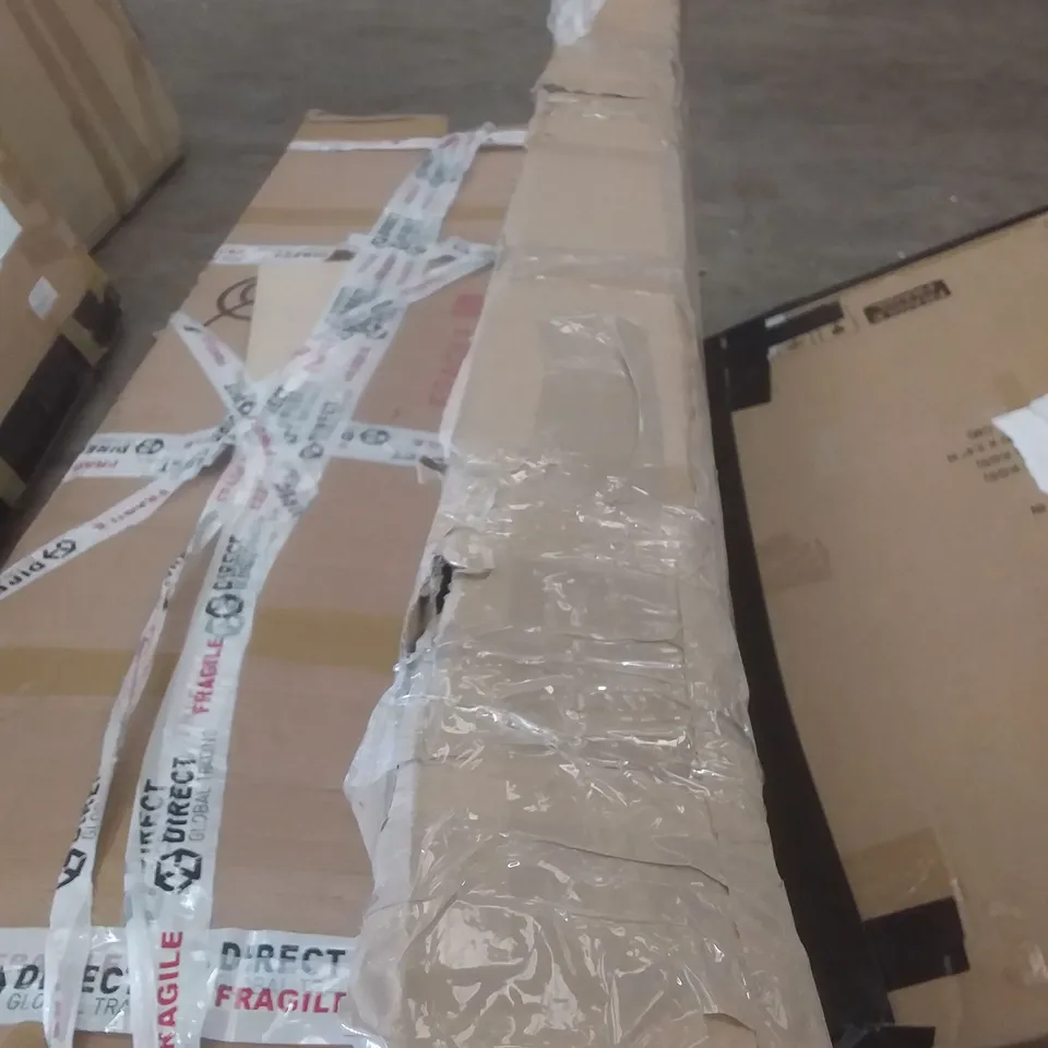 BOXED LARGE TV UNIT - WHITE (UNSPECIFIED SIZE)