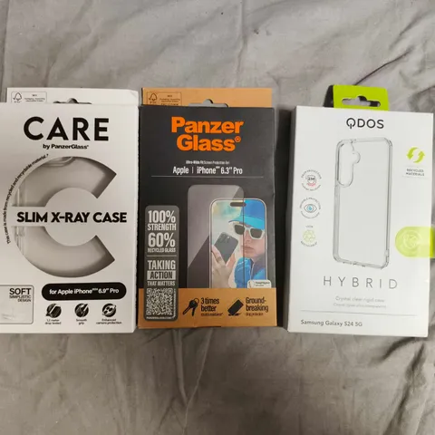 BOX OF APPROXIMATELY 150 ASSORTED PROTECTIVE PHONE CASES FOR VARIOUS MAKES AND MODELS - COLLECTION ONLY