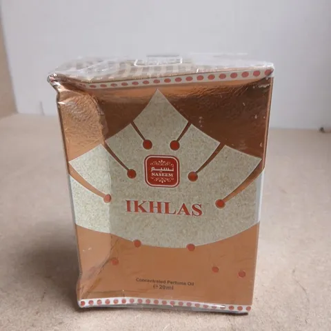 BOXED AND SEALED NASEEM IKHLAS CONCENTRATED PERFUME OIL 20ML