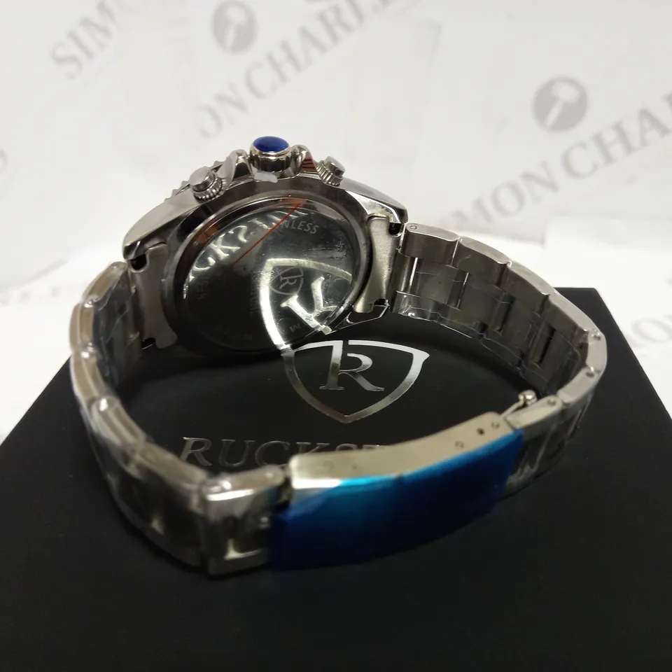 RUCKSTUHL CHRONOGRAPH STYLE BRACELET STRAP WRISTWATCH