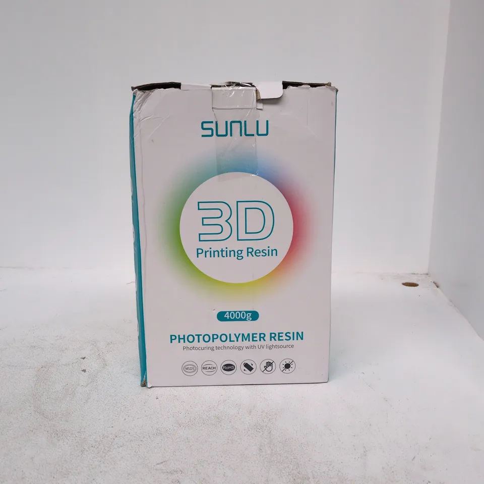 SUNLU 3D PRINTING RESIN 4000G PHOTOPOLYMER