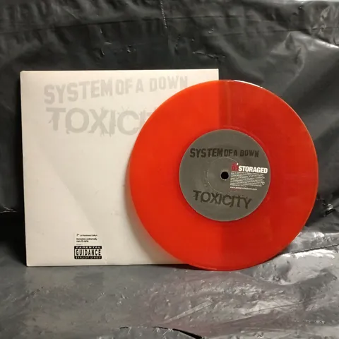 SYSTEM OF A DOWN TOXICITY 7-INCH VINYL RECORD