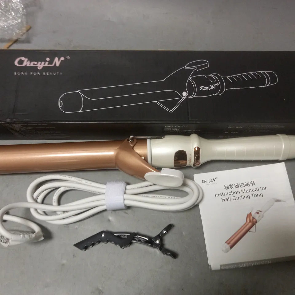 BOXED HAIR CURLING TONG