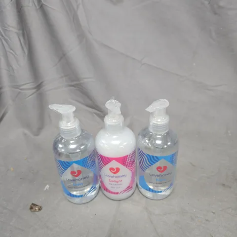 3X LOVEHONEY LUBE 