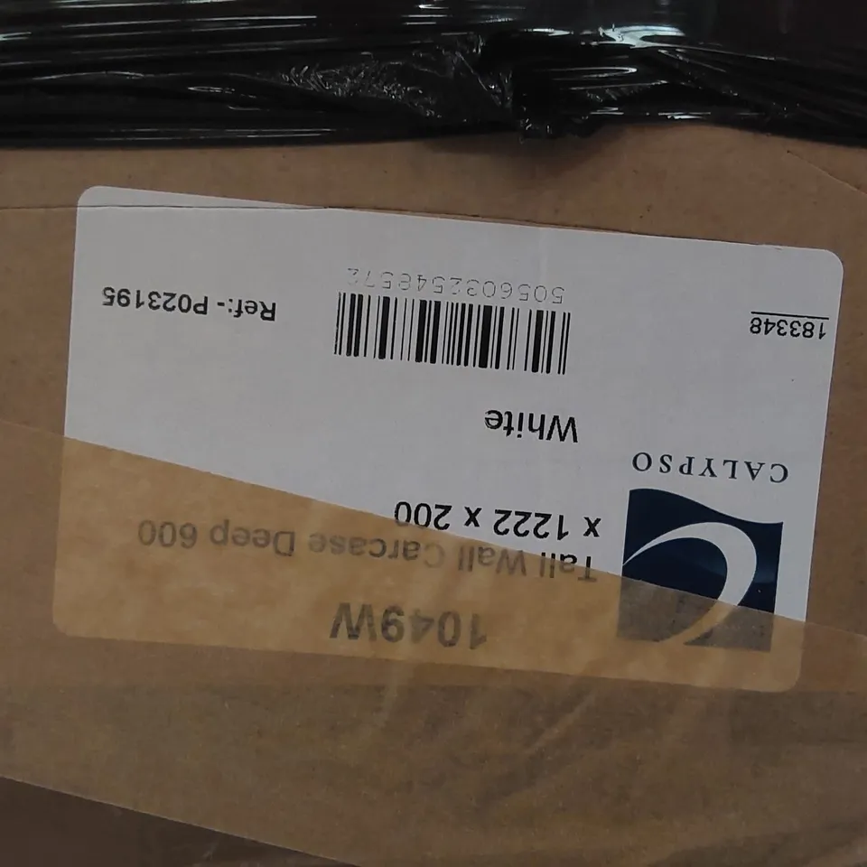PALLET CONTAINING A LARGE QUANTITY OF BATHROOM FURNITURE PARTS INCLUDING: CALYPSO TALL WALL CARCASSES, CALYPSO WALL UNIT ECT