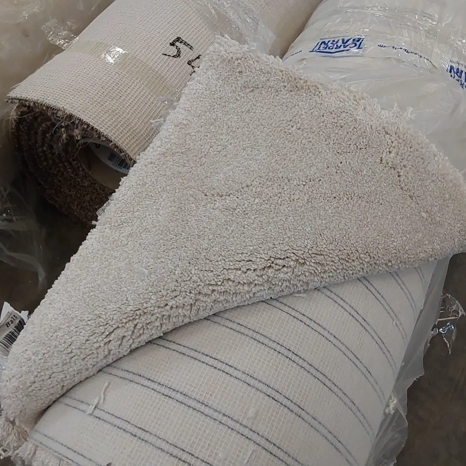 ROLL OF QUALITY KESARI TWINBACK CARPET // SIZE: APPROX. 5 X 4.4m