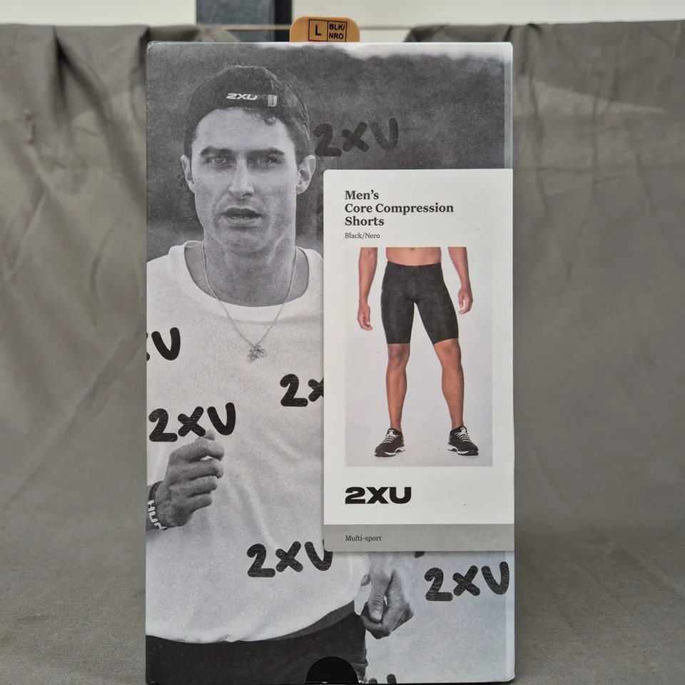 2XU MENS CORE COMPRESSION SHORTS - LARGE