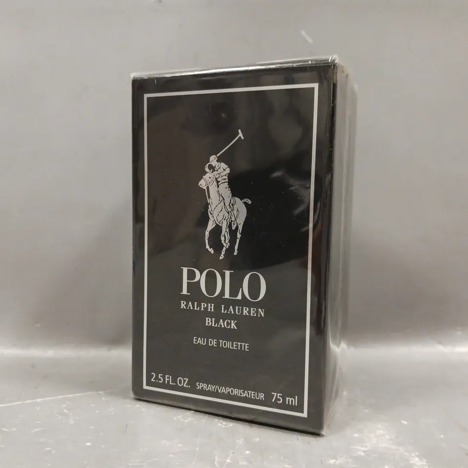 SEALED RALPH LAUREN POLO BLACK EAU DE TOILETTE 75ML