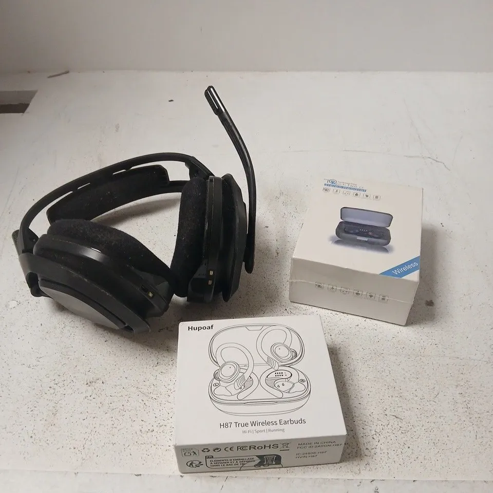 APPROXIMATELY 5 ASSORTED WIRED & WIRELESS HEADPHONES
