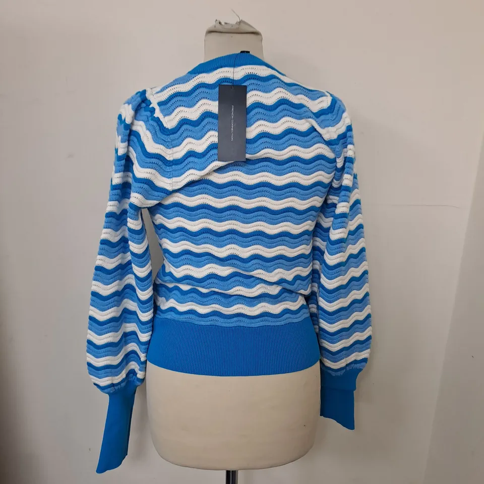 FRENCH CONECTION SMALL ONNA RIPPLE SWEATER
