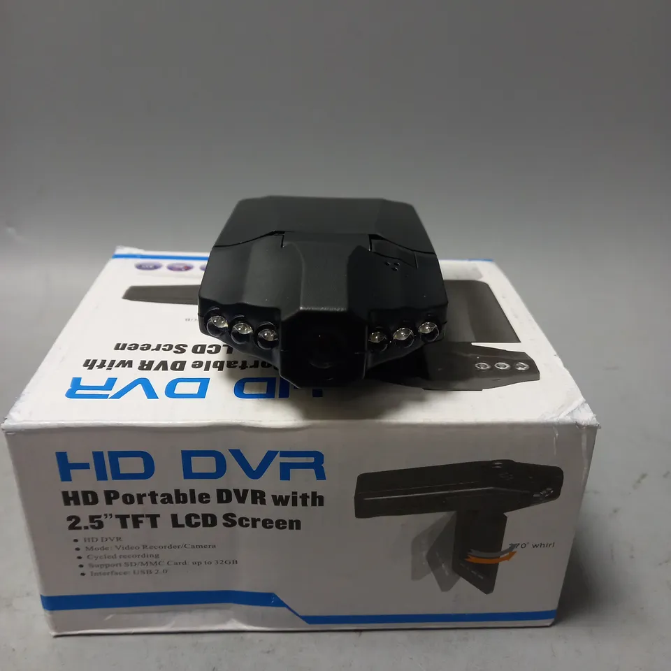 HD DVR PORTABLE CAMERA 