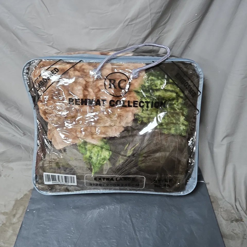 REHMAT COLLECT SUPER SOFT VERSITILE FLEECE BLANKET - EXTRA LARGE (200x240cm)