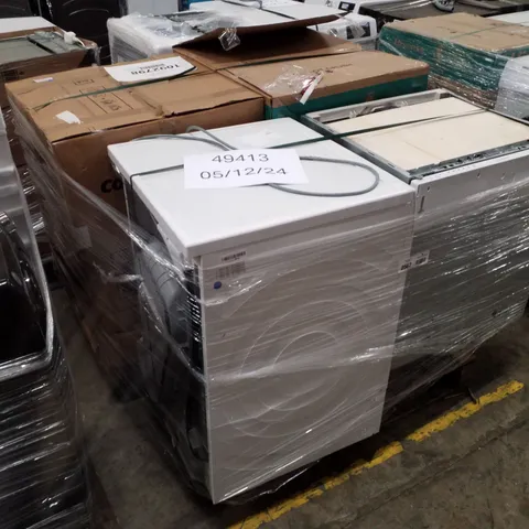 PALLET OF APPROXIMATELY 4 UNPROCESSED RAW RETURN WHITE GOODS TO INCLUDE;