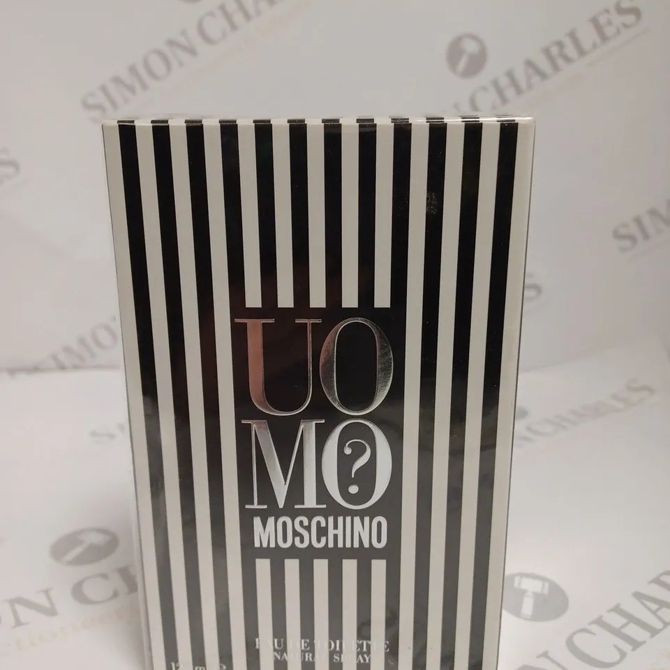 BOXED SEALED MOSCHINO UOMO FOR MEN EAU DE TOILETTE 125ML