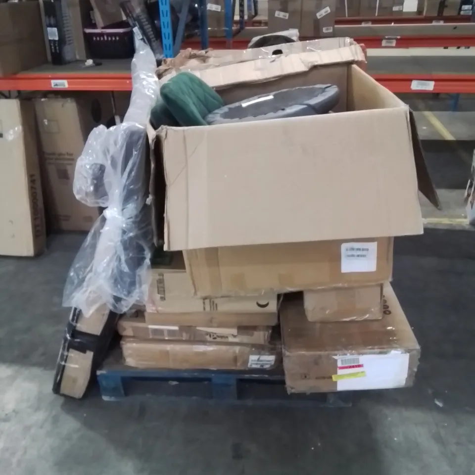 PALLET TO CONTAIN VARIOUS FURNITURE PARTS 