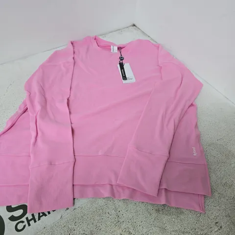 LILYBOD SHELBY SWEAT PINK SWEATSHIRT – UK M