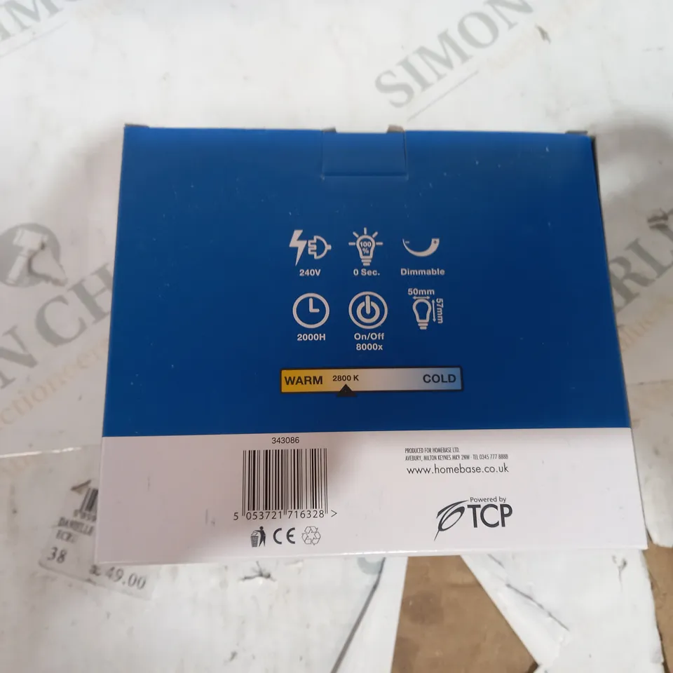 3 BOXES OF 6 PACK LED DIMMABLE SPOTLIGHTS