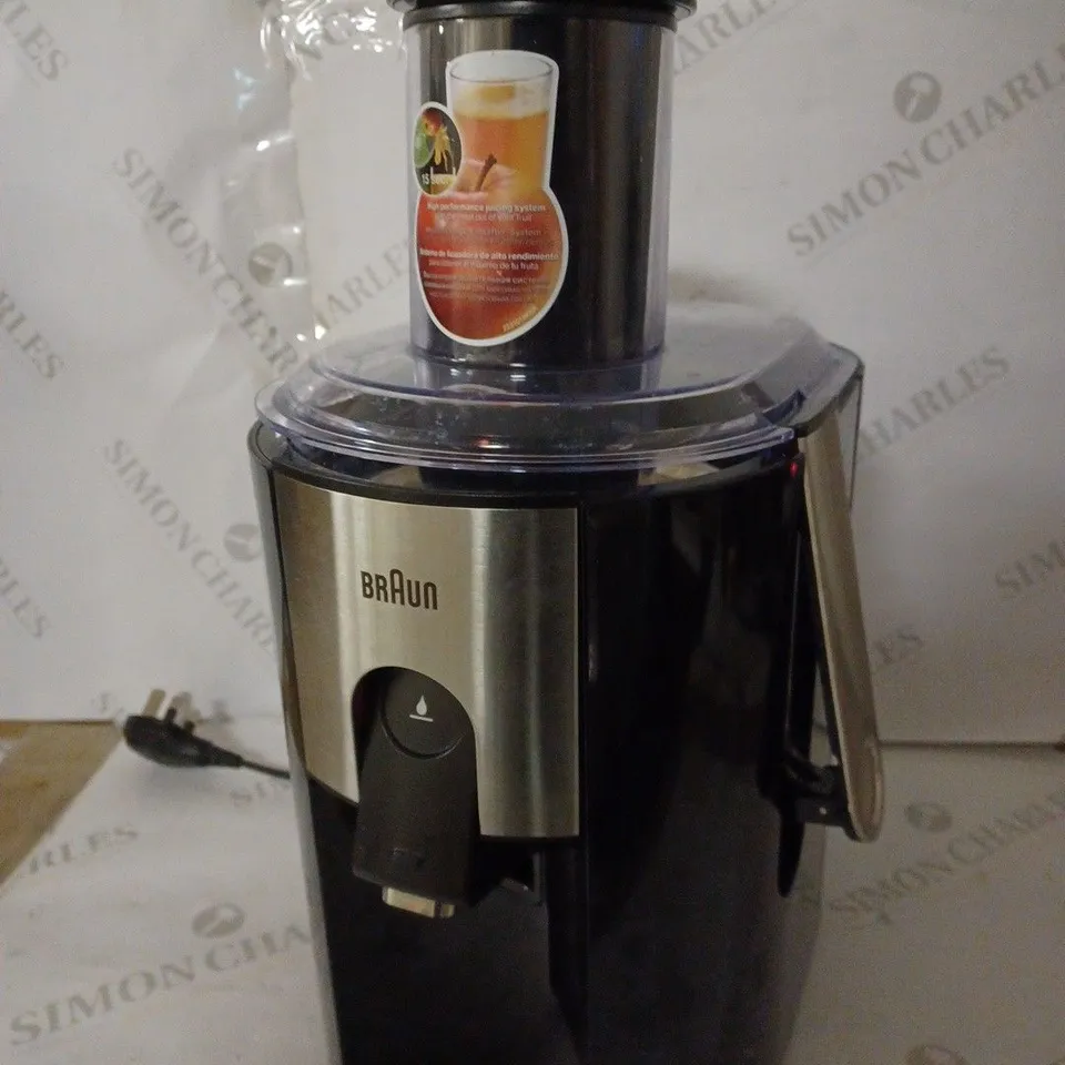 BRAUN J500 SPIN JUICER 1.25L 900W 