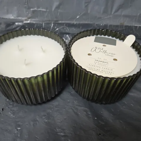 PALLET OF APPROX 672 TRANQUIL BERGAMOT & NEROLI SCENTED CANDLES - COLLECTION ONLY 