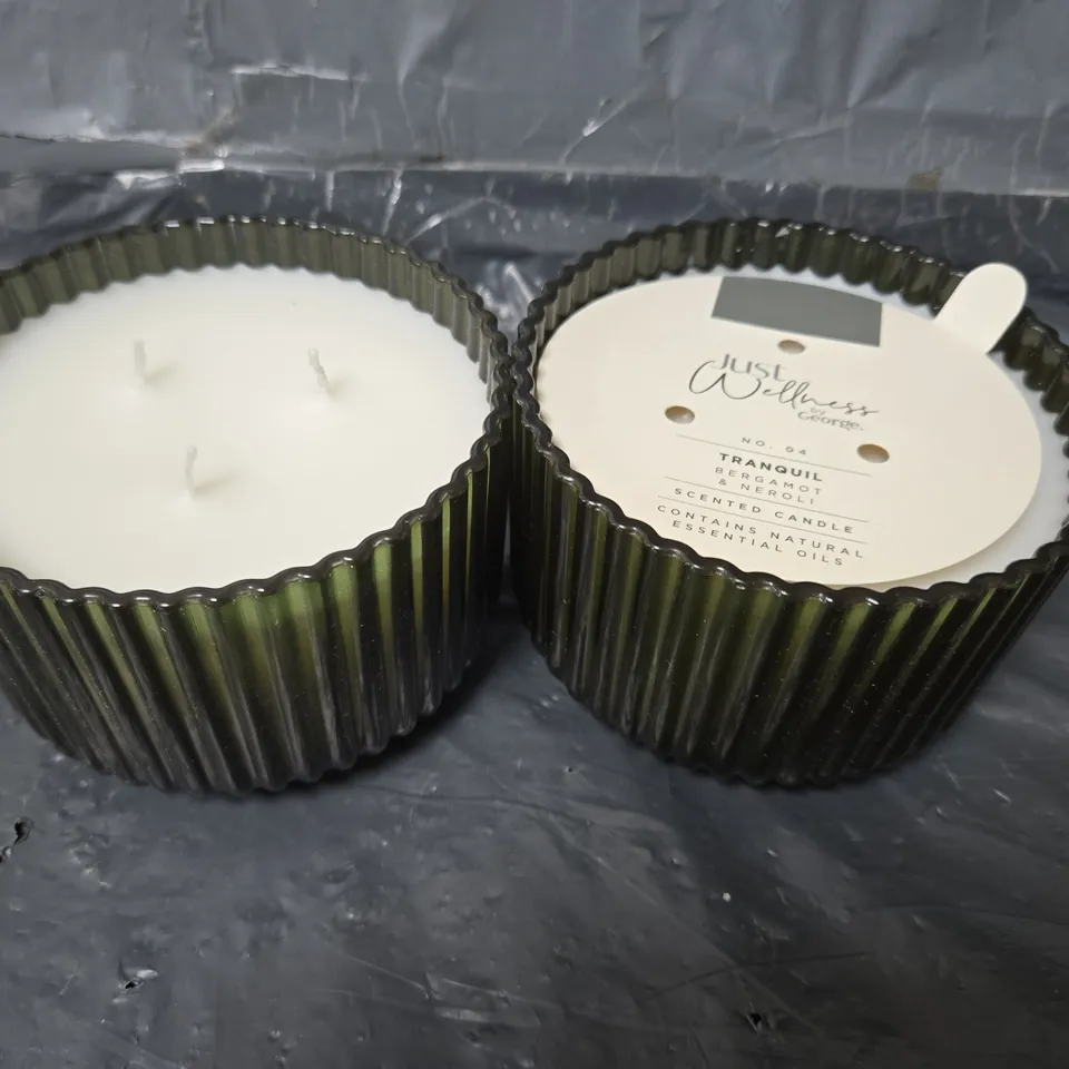 PALLET OF APPROX 672 TRANQUIL BERGAMOT & NEROLI SCENTED CANDLES - COLLECTION ONLY 