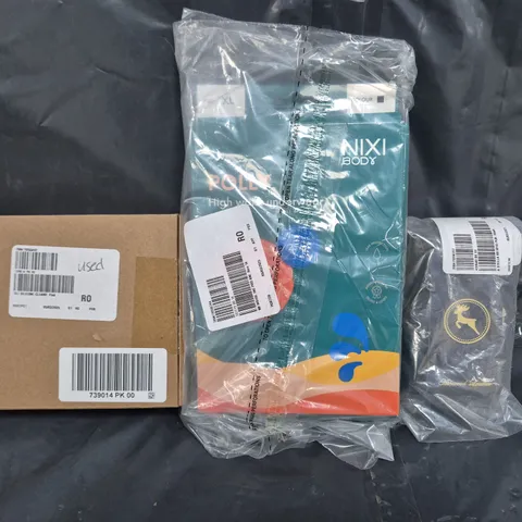 BOX OF APPROXIMATELY 15 ASSORTED HOUSEHOLD ITEMS TO INCLUDE HIGH WAIST UNDERWEAR, ETC - COLLECTION ONLY