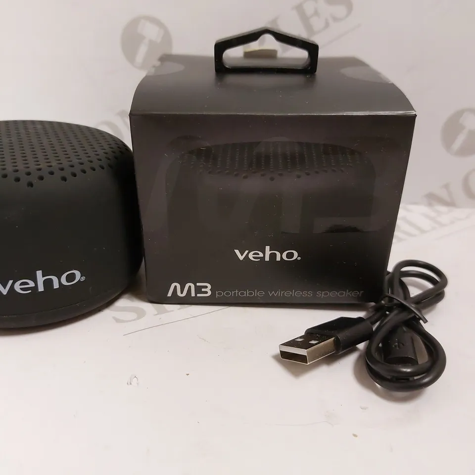 BOXED VEHO M3 PORTABLE BLUETOOTH SPEAKER