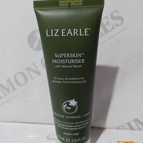 BOXED LIZ EARLE SUPERSKIN MOISTURISER WITH NATURAL NEROLI (75ML)