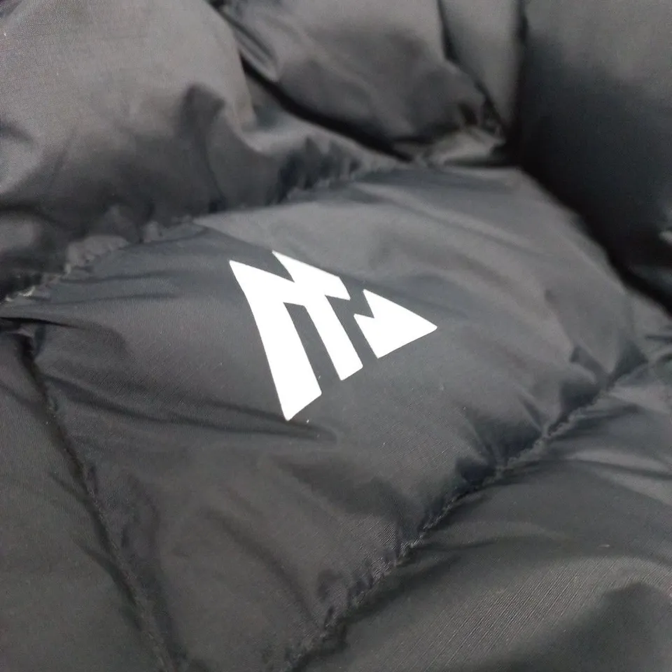 MONTIREX PUFFER JACKET – BLACK WITH RED INTERIOR, SIZE M (MEN'S)