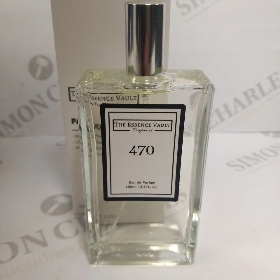 BOXED THE ESSENCE VAULT FRAGRANCES PARFUM NO 470 100ML
