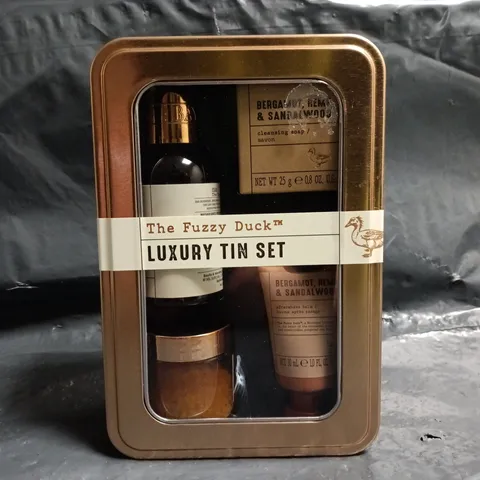 THE FUZZY DUCK LUXURY TIN SET