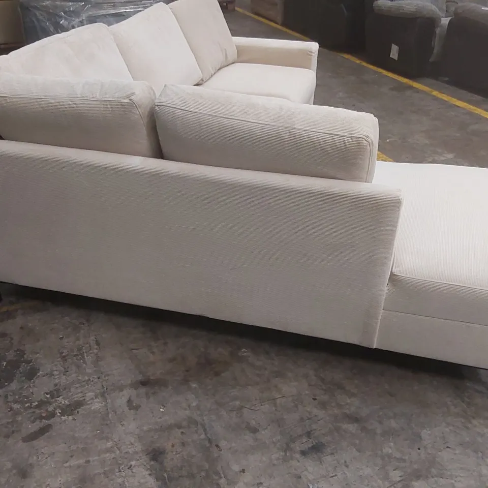 QUALITY DESIGNER LOFTY LILLY 6 SEATER CORNER SOFA BED