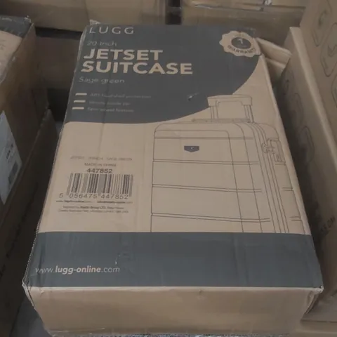 BOXED LUGG TRAVEL SUITCASE