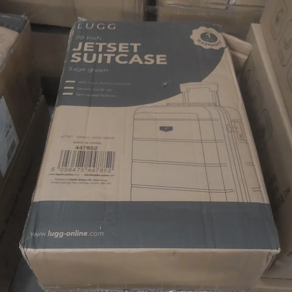 BOXED LUGG TRAVEL SUITCASE