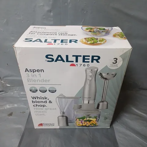 BOXED SALTER ASPEN 3IN1 BLENDER