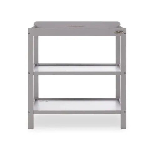 BOXED OBABY OPEN CHANGING UNIT - WARM GREY (1 BOX)