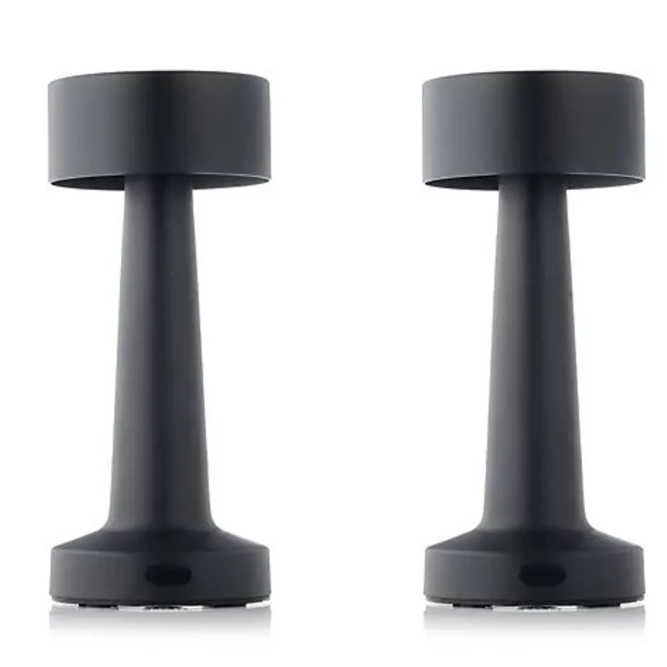FLOURISH PACK OF 2 METAL TOUCH TABLE LAMP SFIXX