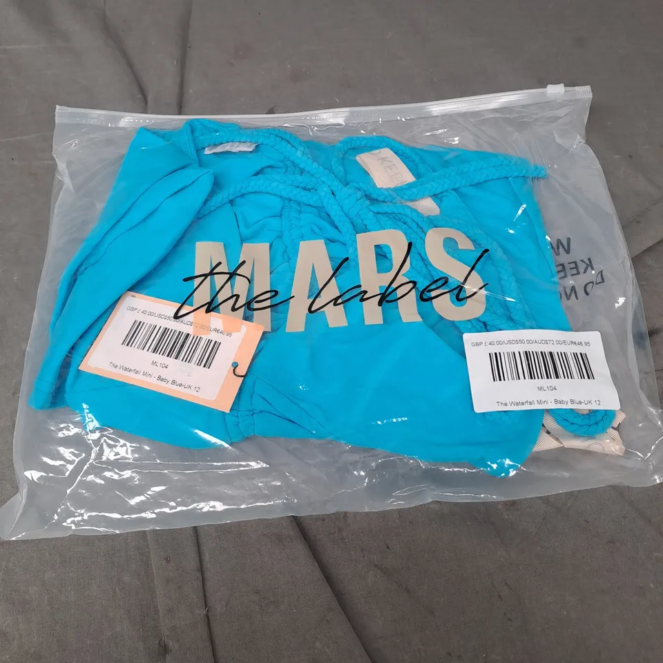 MARS THE LABEL THE WATERFALL MINI IN BABY BLUE - 12