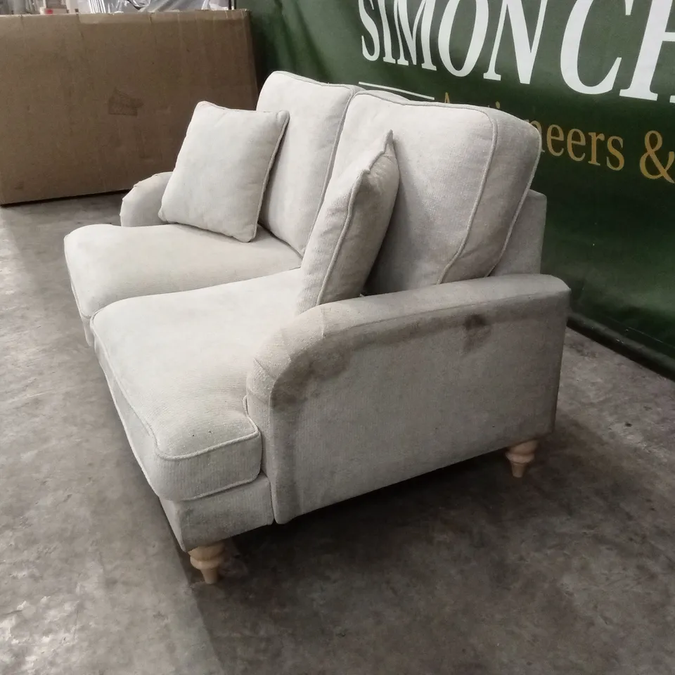 HEPBURN 2 SEATER FABRIC SOFA - NATURAL RRP £699