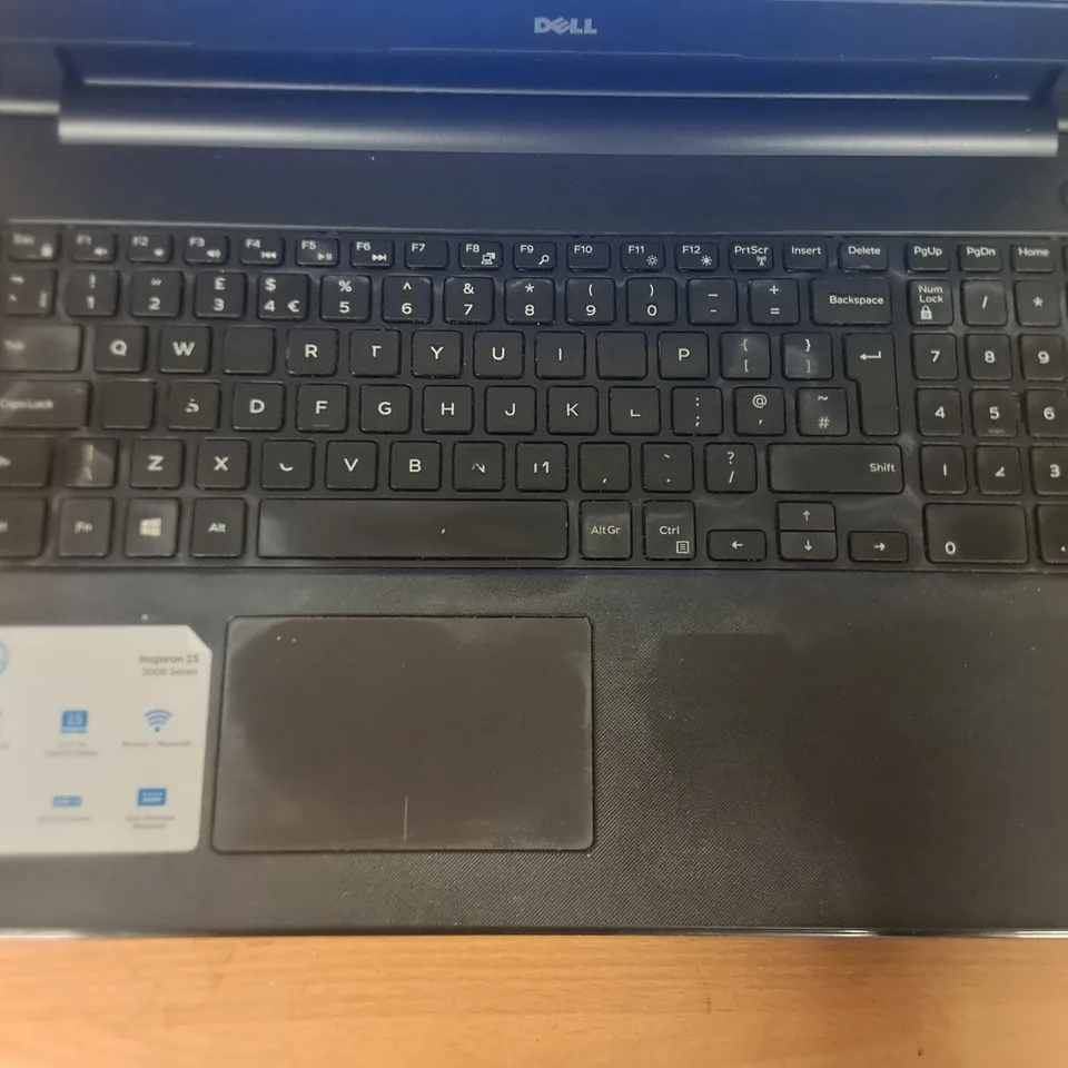 UNBOXED DELL INSPIRON 15 INTEL I-3 LAPTOP WITH CHARGER