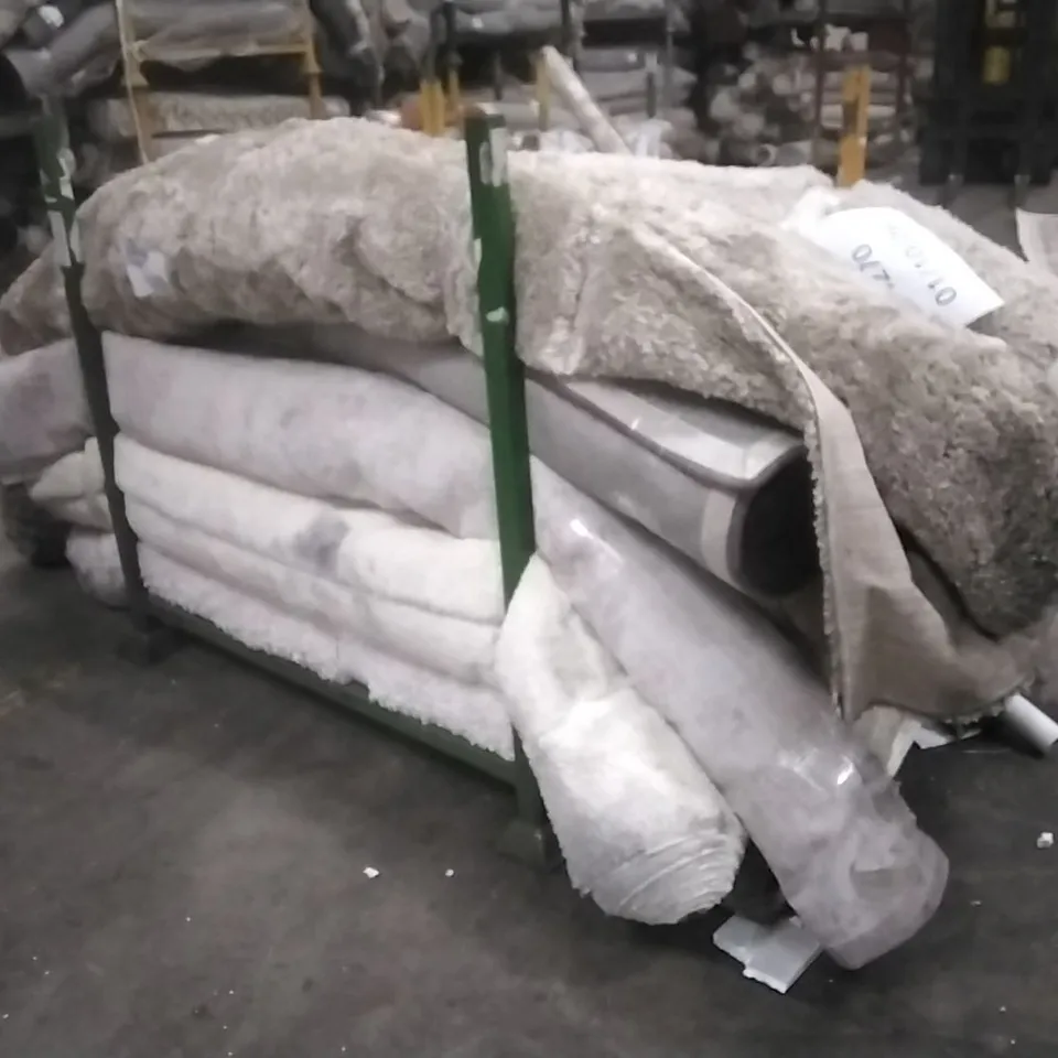 STILLAGE OF APPROXIMATELY 20 XL DESIGNER RUGS