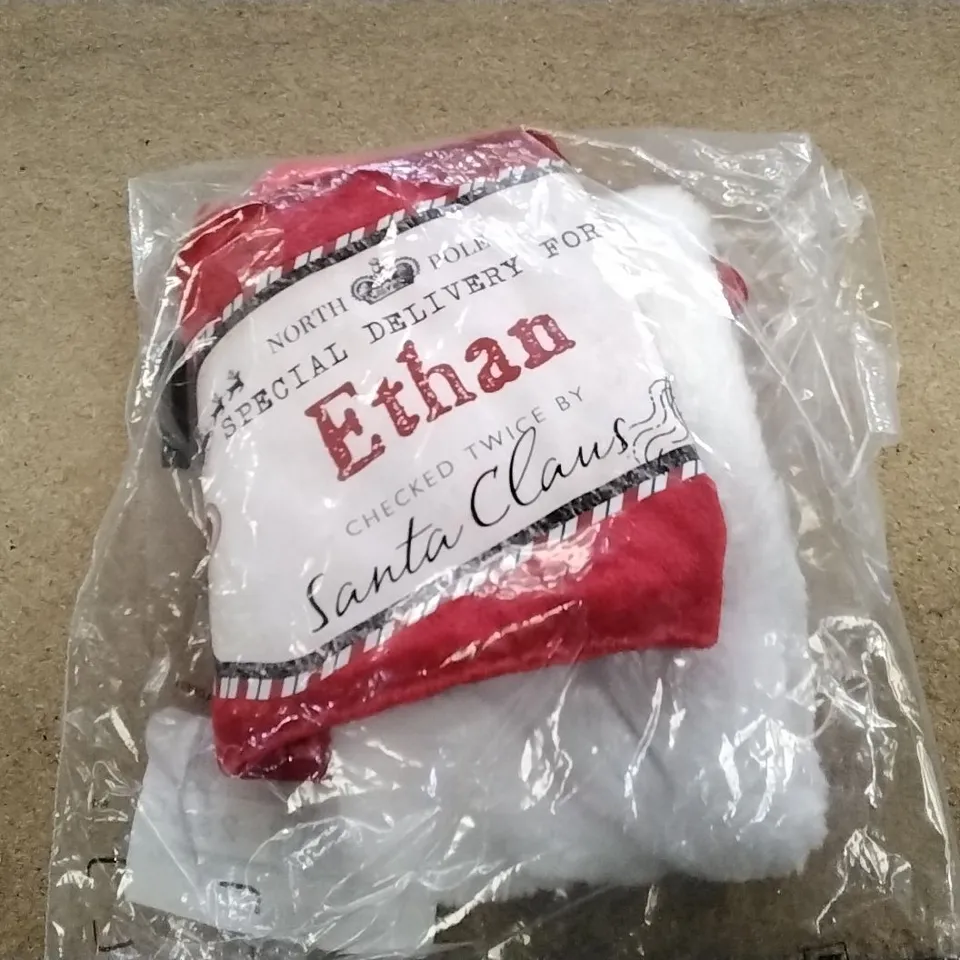 PERSONALISED SPECIAL DELIVERY TAG CHRISTMAS STOCKING RRP £14.99