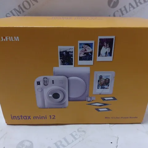 BOXED FUJIFILM INSTAMAX MINI 12 CAMERA KIT