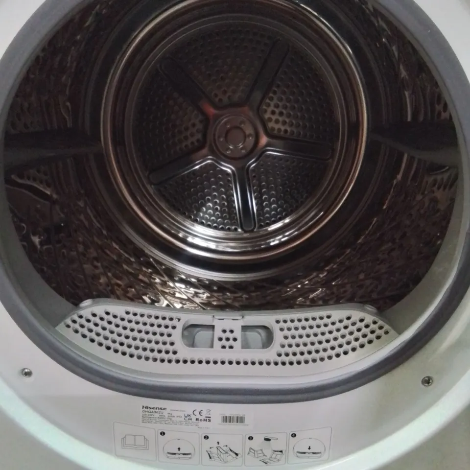 HISENSE HEAT PUMP DRYER IN WHITE - (DHQA902U)
