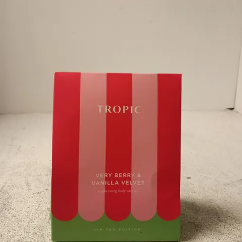 TROPIC VERY BERRY & VANILLA BODY CARE SET (LIMITED EDITION)