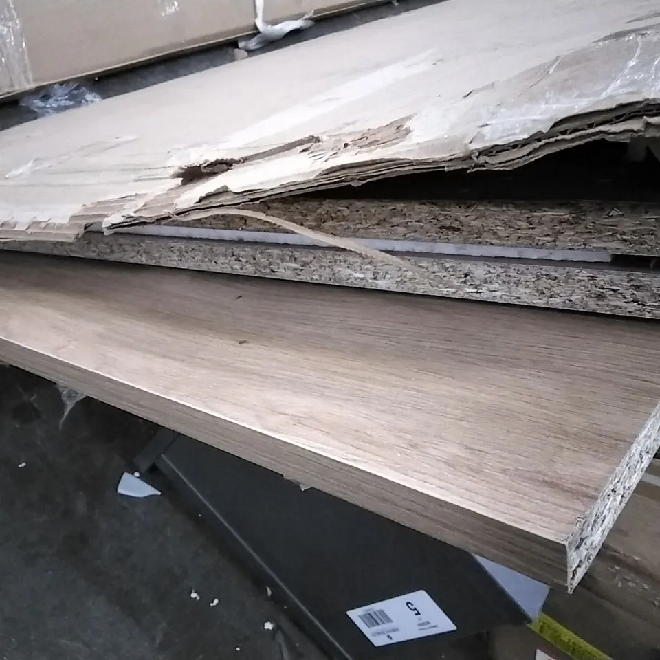 BOXED WOODEN FURNITURE PARTS (2 BOXES)