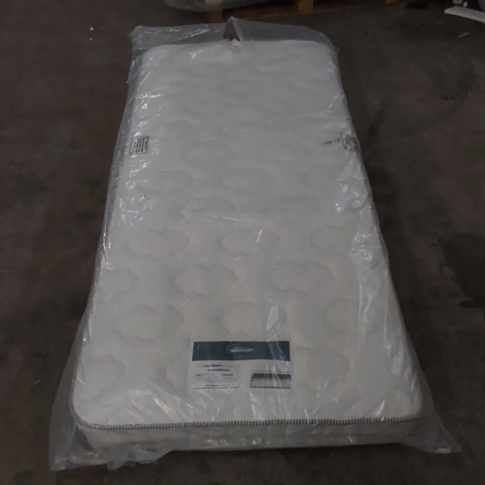 QUALITY BAGGED SILENTNIGHT KIDS COMFORT + COLLECTION ECO 90CM SINGLE MATTRESS 