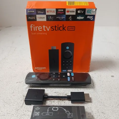 AMAZON FIRE TV STICK LITE WITH REMOTE